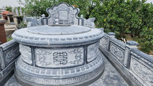 Mộ tròn - Xưởng Sản Xuất Đá Mỹ Nghệ Bảo Minh Ninh Bình